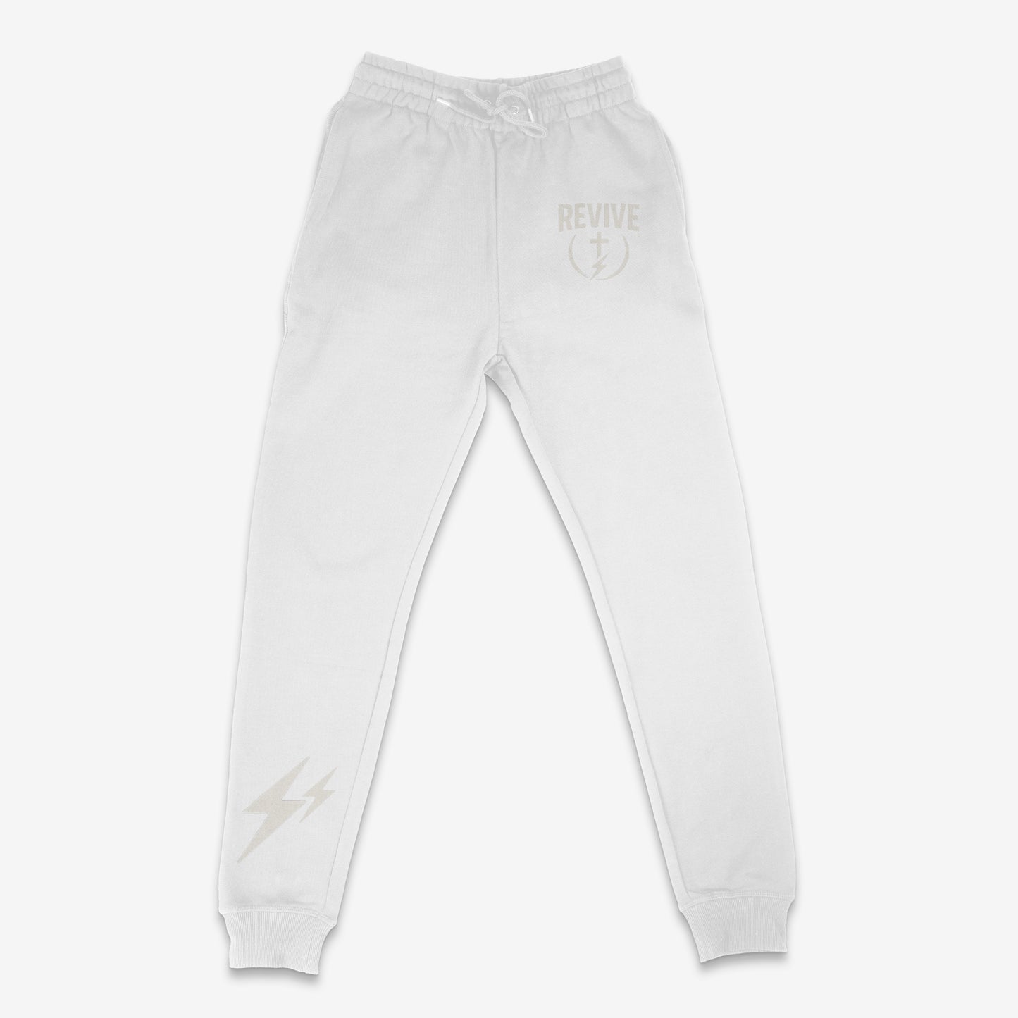 Revive Joggers (White)