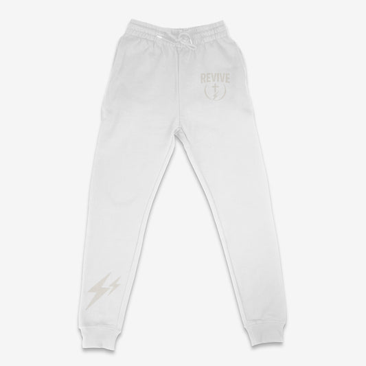 Revive Joggers (White)